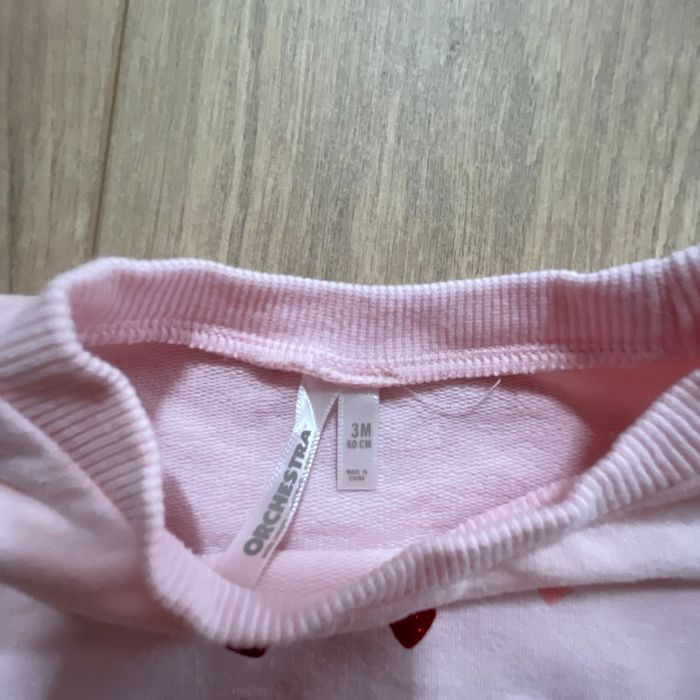 Pull bébé neuf Orchestra rose 3 mois - photo numéro 2