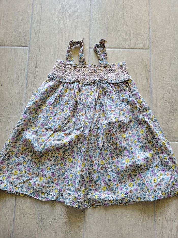 Robe à bretelles motif fleurs Sergent Major 2 ans - photo numéro 1