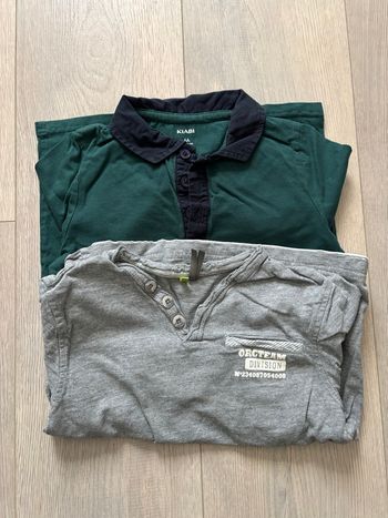 Lot 2 tee-shirts  manches longues  6 ans