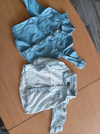 6M Lot 2 chemises