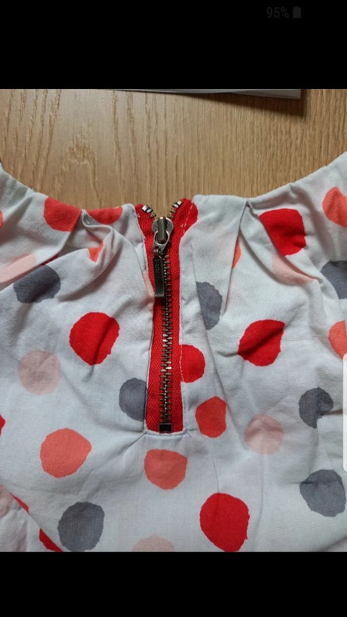 Blouse manches longues vertbaudet 2 ans - photo numéro 3