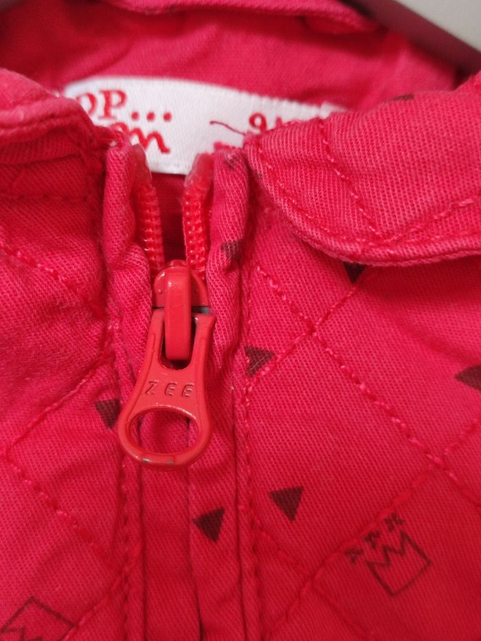 Veste/Manteau - Fuchsia - 9 mois - Très bon état - Du pareil au même - photo numéro 6