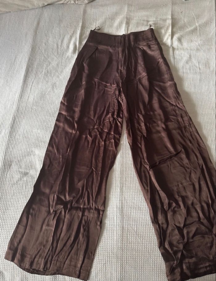 Pantalon satin Zara - photo numéro 3