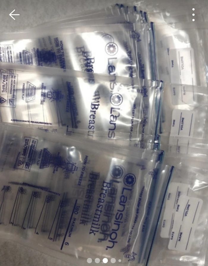 Sachets conservation lait et biberon - photo numéro 3