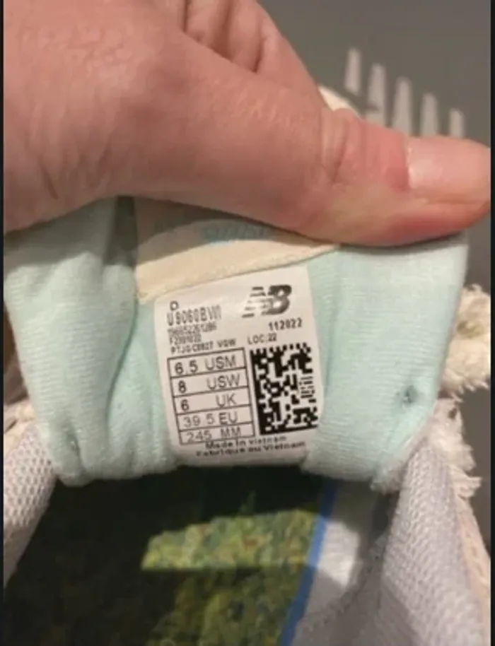 baskets new balance inedit 39.5 - photo numéro 5