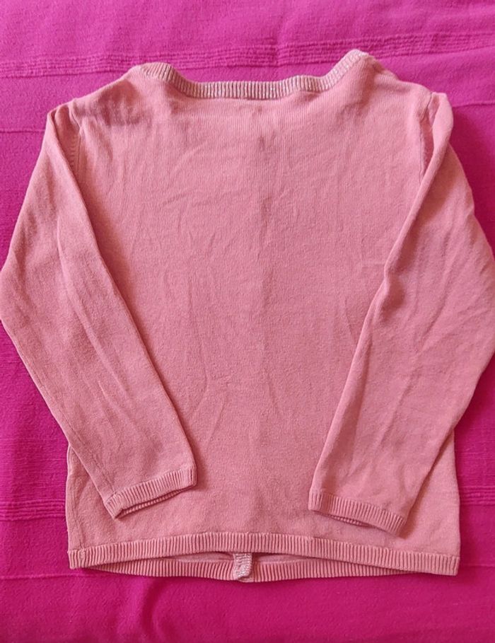 Gilet rose 8 ans - photo numéro 3