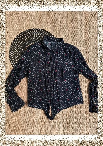 Chemisier noir cœur