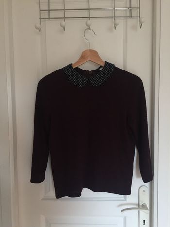 Haut mauve chiné
