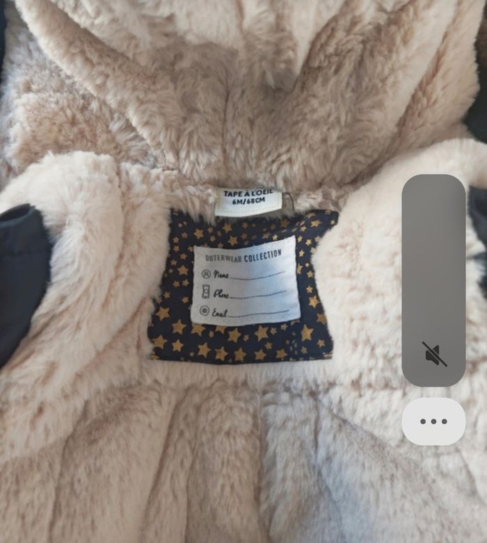 Manteau  liseré doré - photo numéro 5