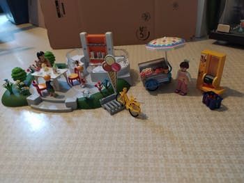 Playmobil maison glacier