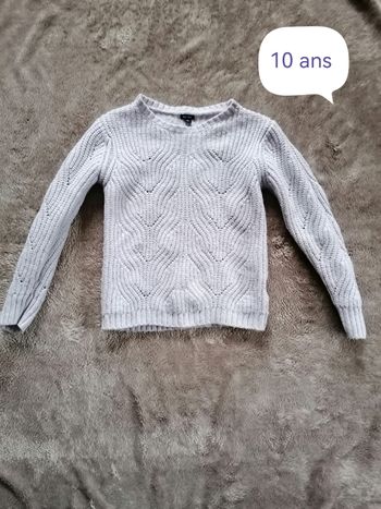Lot vêtements hauts fille 10 ans