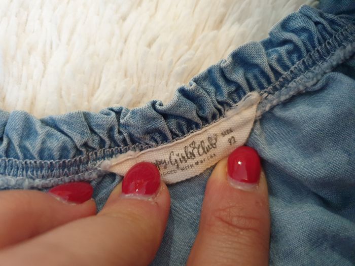 Chemise / Haut jeans boutonné - T92 - C&A - photo numéro 4