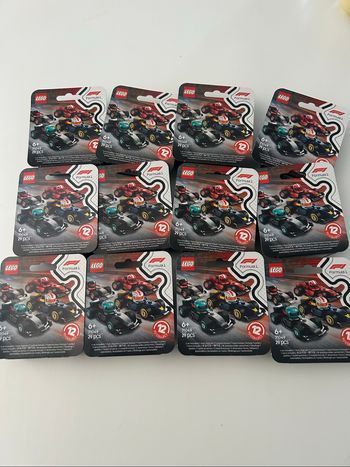 Série complète 12 formule 1 lego 71049 neuf scellé