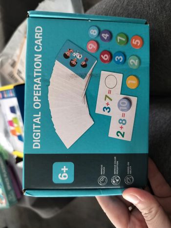 Activité Montessori de calculs