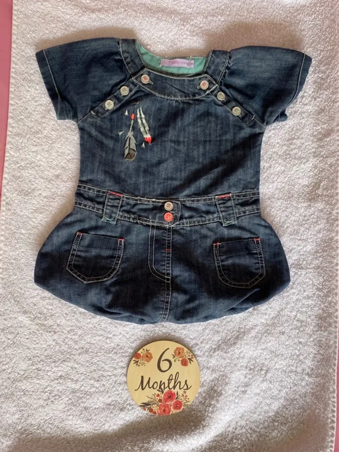 Robe en jean gémo 6 mois