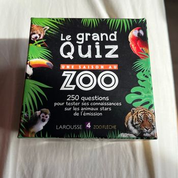 Le grand quiz une saison au zoo