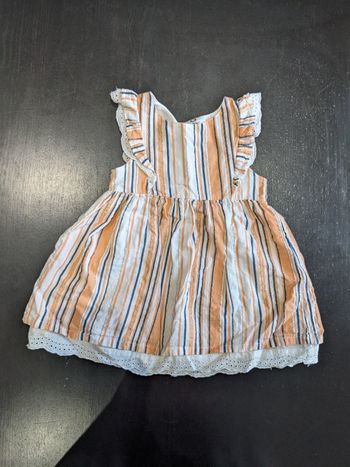 Robe été dos nu dentelle