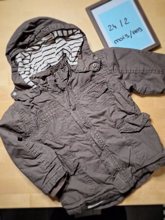 Manteau pour garçon taille 24 mois Marque kimbaloo très bon état