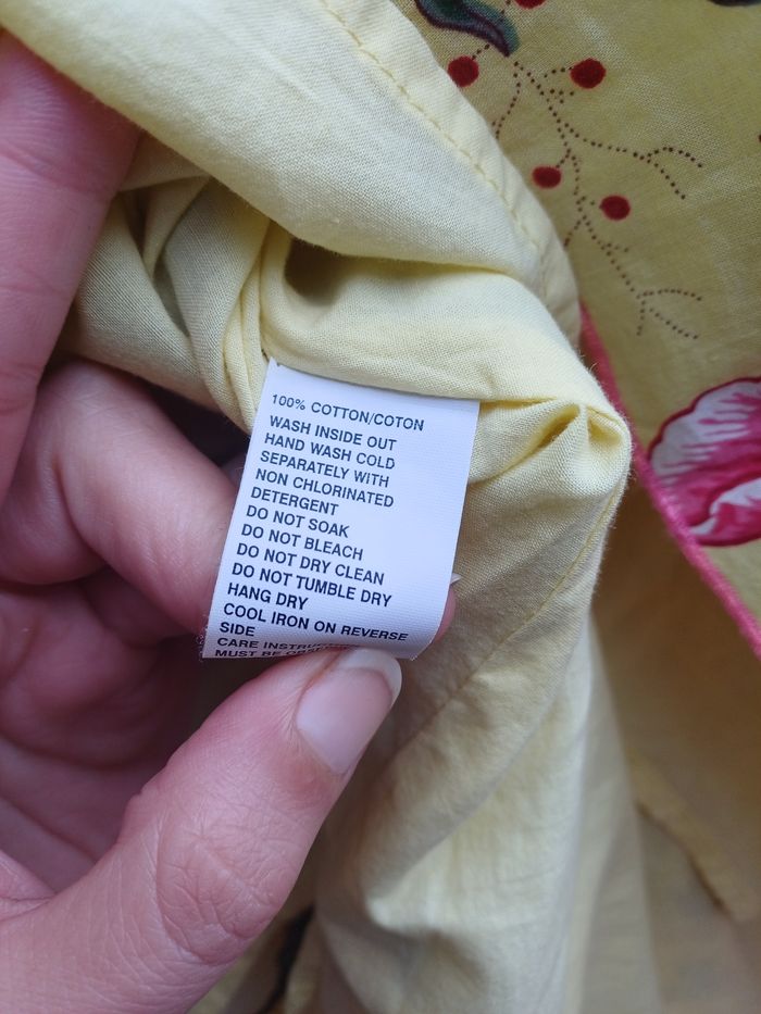 Jolie jupe jaune fleurie en coton Essentiel Antwerp taille 38 - photo numéro 8