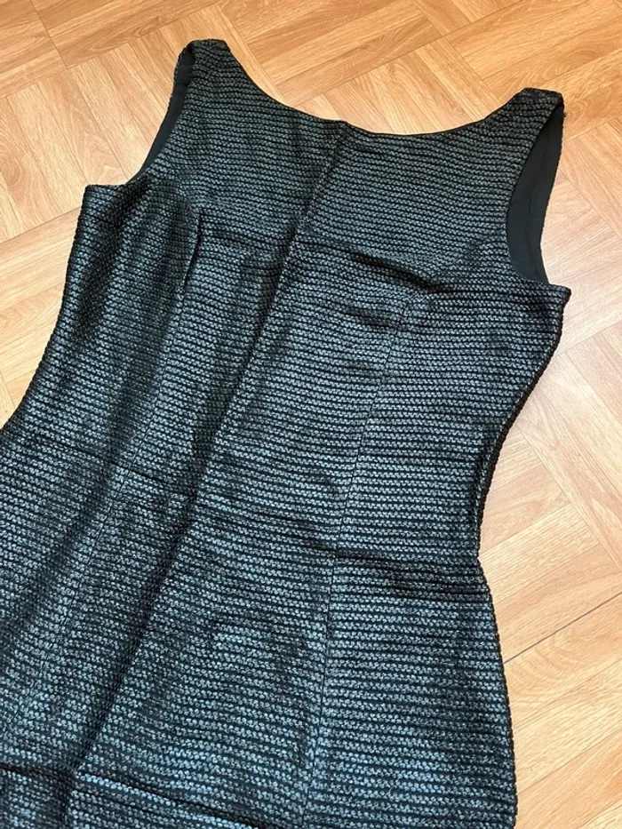 Robe noir vintage Jiki Monte Carlo (NEUVE) - photo numéro 2