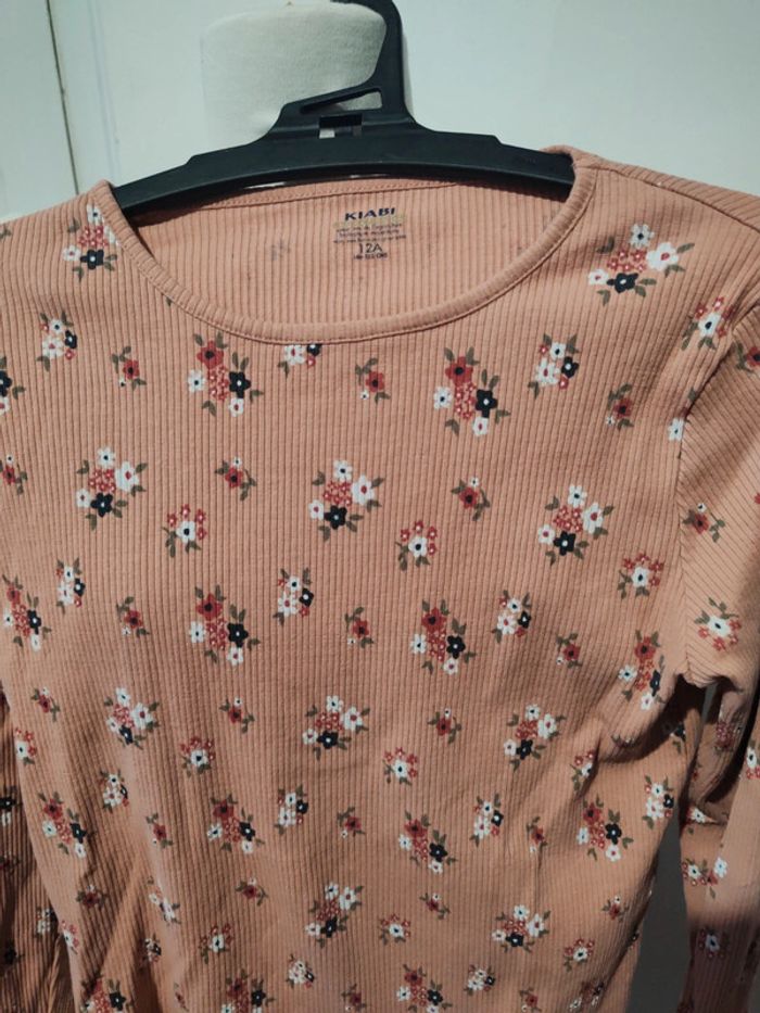 Tee shirt manches longues T 12 ans - photo numéro 2