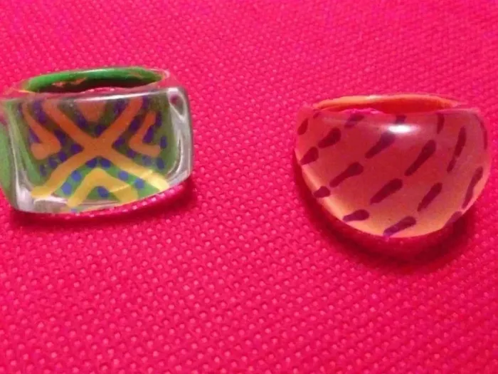 Lot de 2 bagues