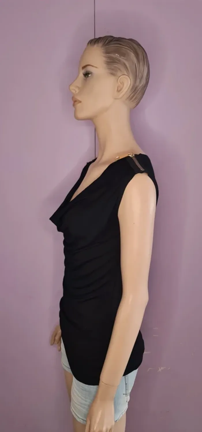 Débardeur femme noir - photo numéro 2