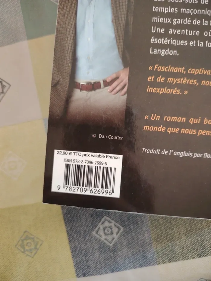 Livre Le symbole perdu - photo numéro 3