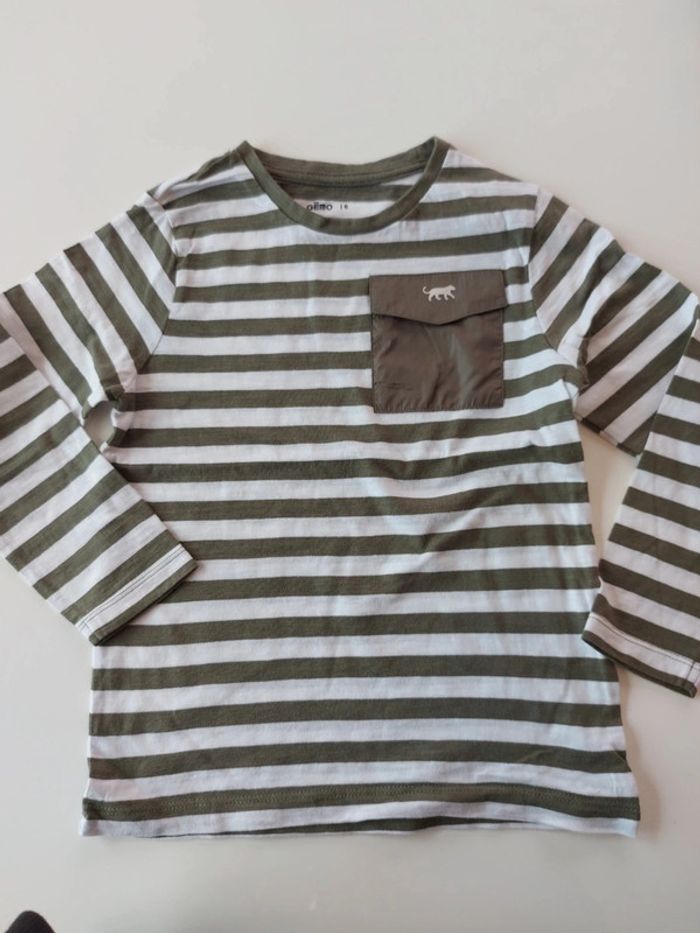 Tee-shirt manches longues 6 ans garçon