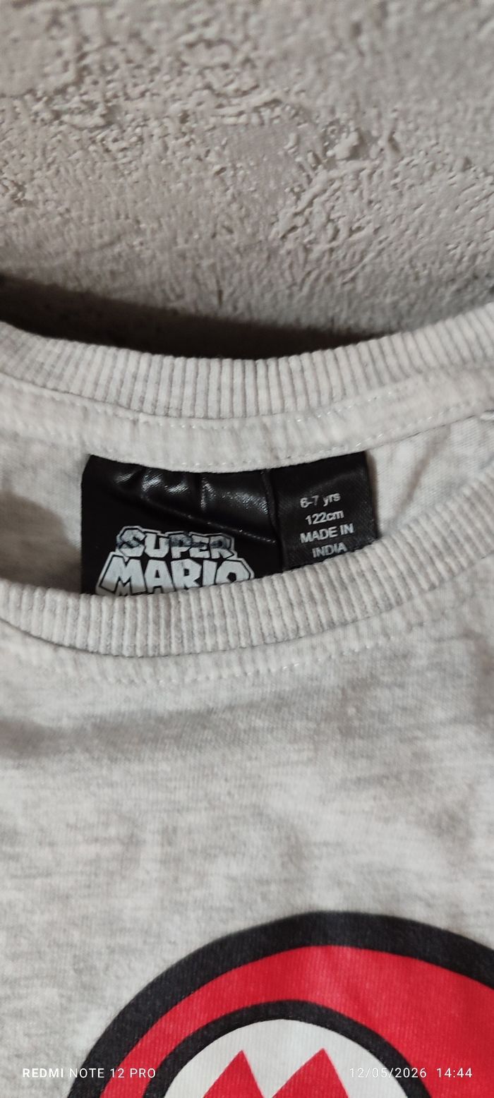 Tee shirt mario 6 7 ans Primark - photo numéro 2