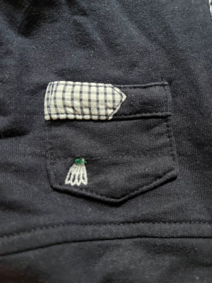 Lot de 2 gilets zippés garçon 3 mois - photo numéro 3