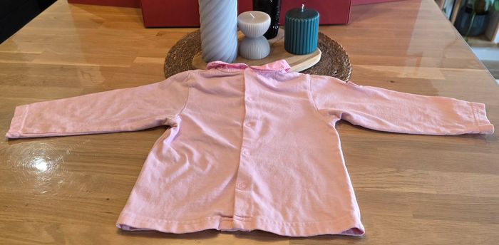 Tee-shirt ML rose 18 mois - photo numéro 3