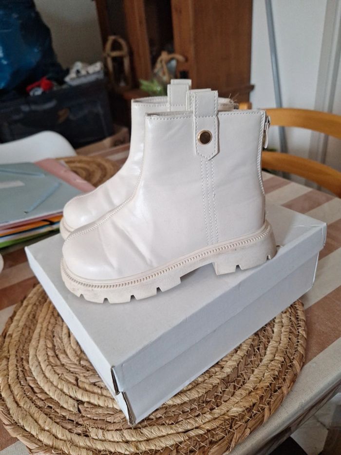 Bottines fille t32 #CHAUFI-001
