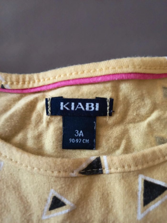 Tee shirt jaune noir Summer - photo numéro 3