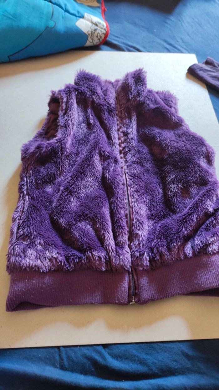 veste sans manche 6 ans