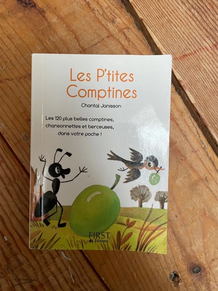 Livre les p’tites comptines