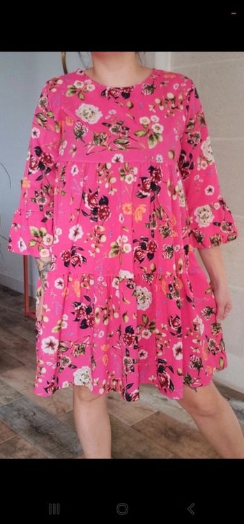 Robe grosses fleurs