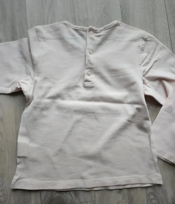 Tee shirt ML mon amour de fille 23mois - photo numéro 3