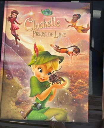 Livre disney fée clochette pierre de lune