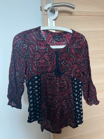 Blouse bordeaux