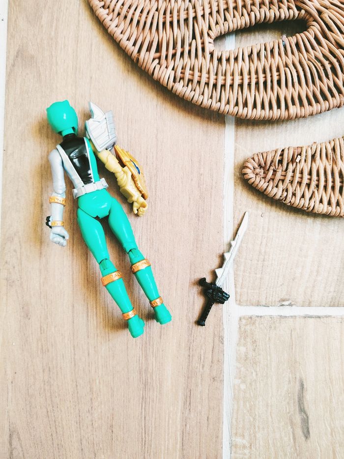 🙅Power rangers dino fury figurine ranger vert smash armor marque hasbro - photo numéro 3