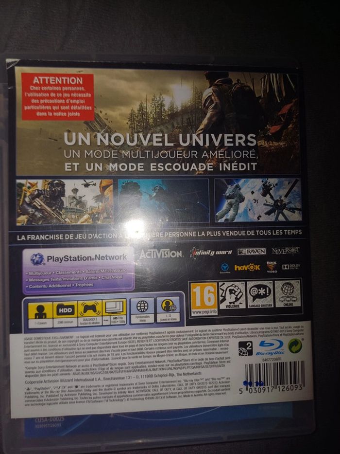Jeux ps3 call of - photo numéro 2