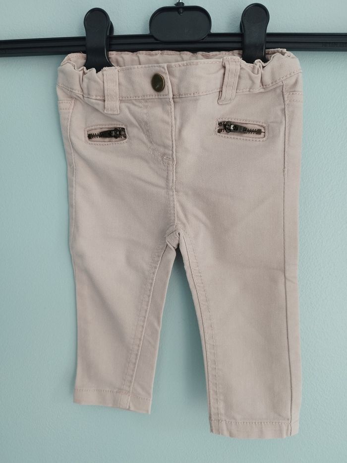 Lot de 10 pantalons fille 12 mois - photo numéro 2