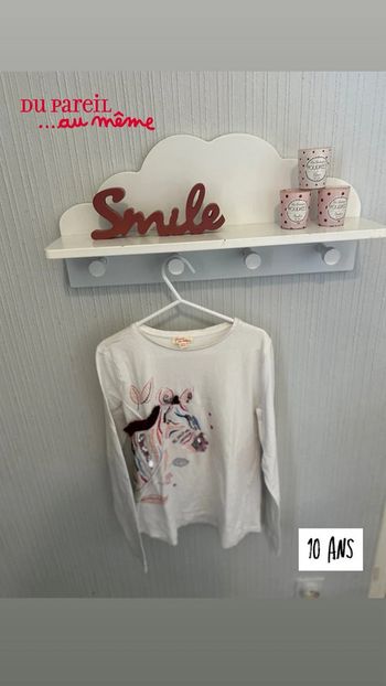 T-shirt ML Du pareil au même taille 10 ans