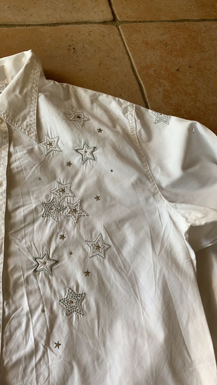 Chemise manches longues roccobarocco taille 42 - photo numéro 2