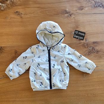 Veste coupe vent bébé garçon