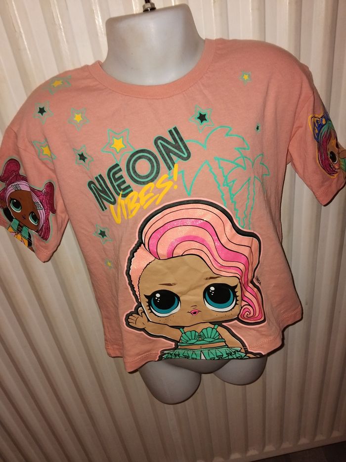 Tee shirt fille taille 5 ans marque lol - photo numéro 2