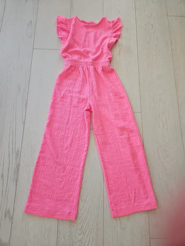 Combi pantalon matière fluide