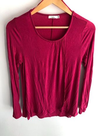 T-shirt d’allaitement à pans