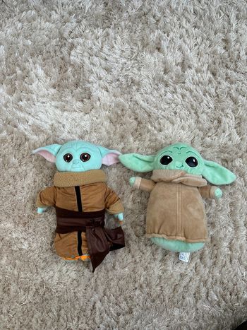 Lot de 2 peluches - bébé Yoda